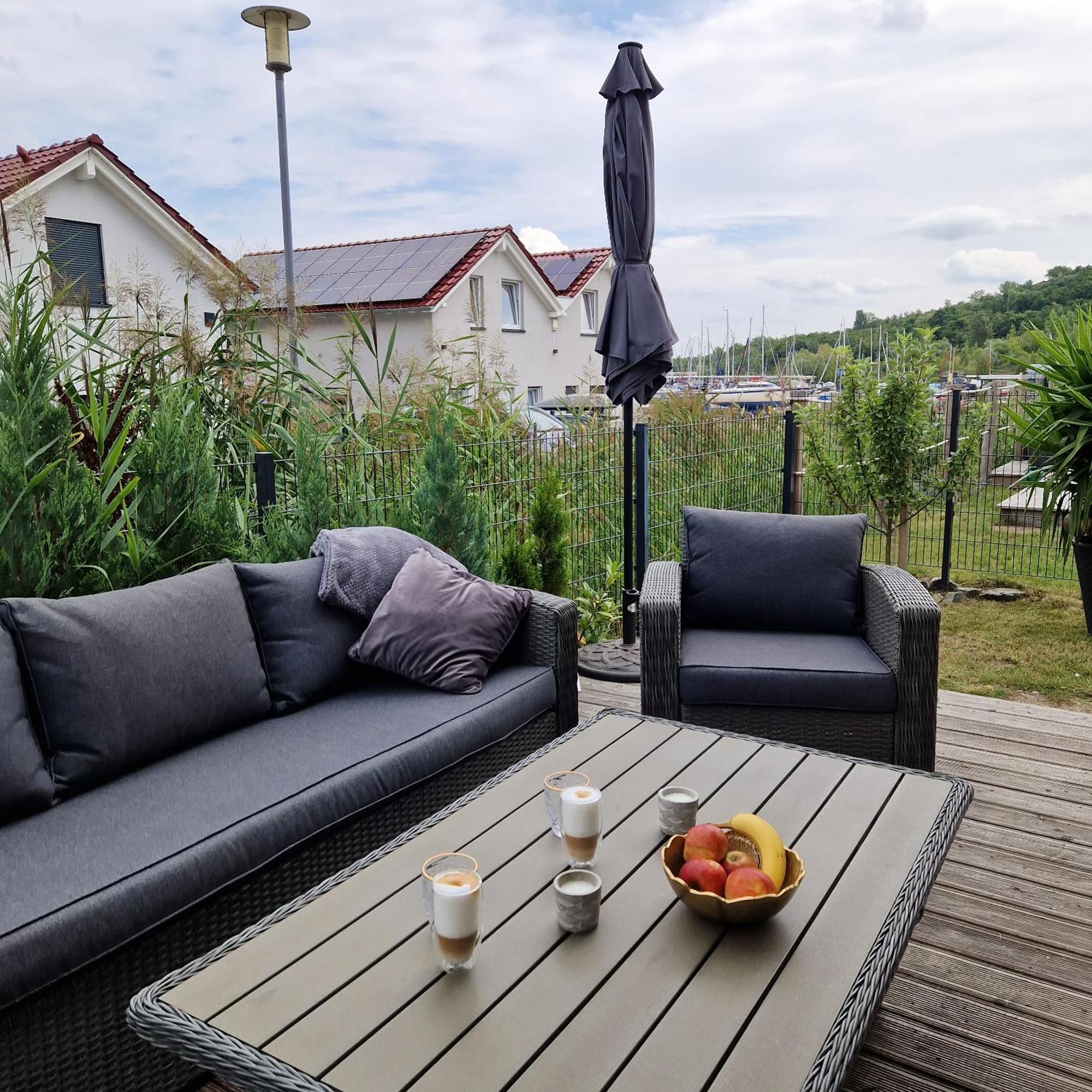 Ferienhaus Seezeit Direkt Am Geiseltalsee Mit Sauna Villa Mucheln Buitenkant foto