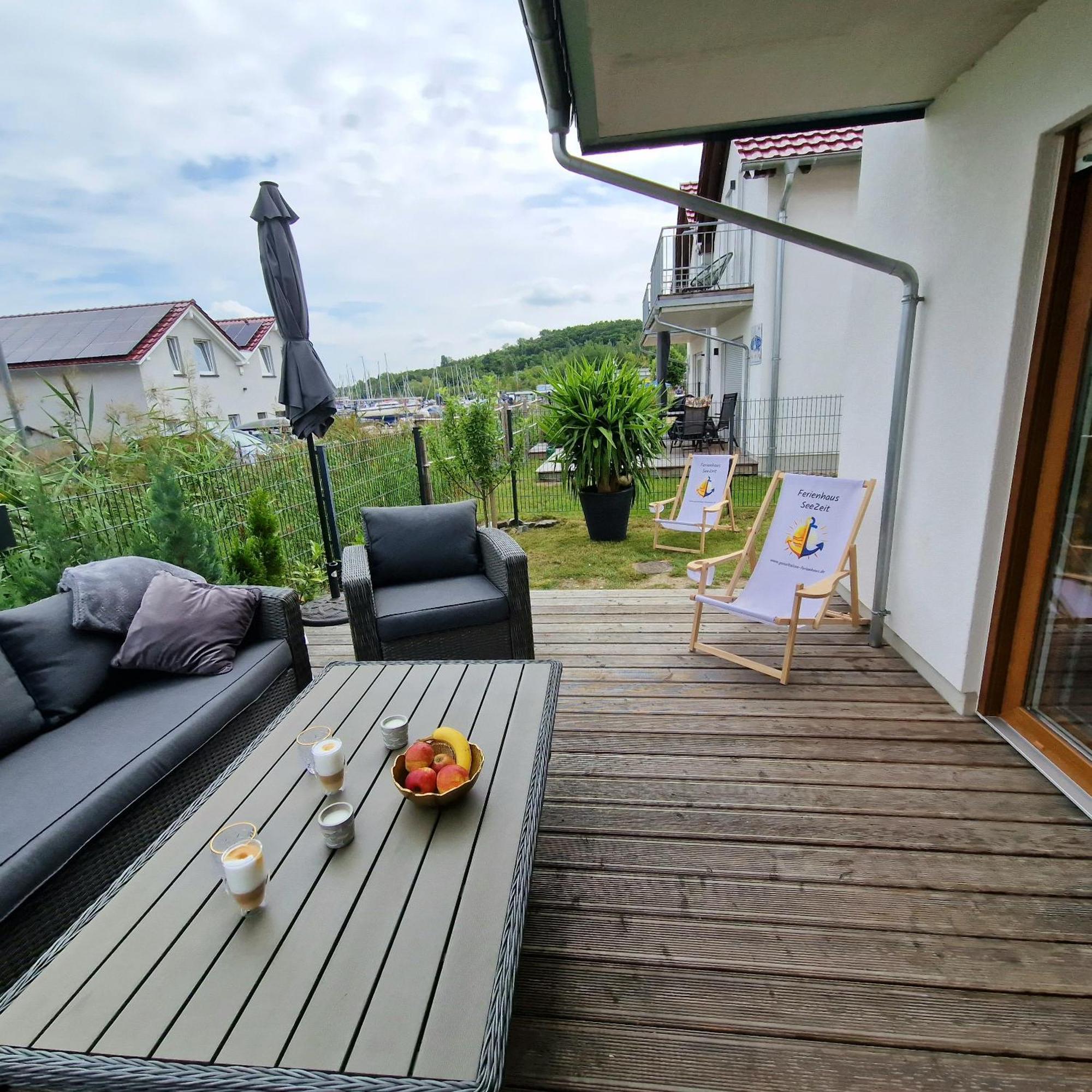 Ferienhaus Seezeit Direkt Am Geiseltalsee Mit Sauna Villa Mucheln Buitenkant foto