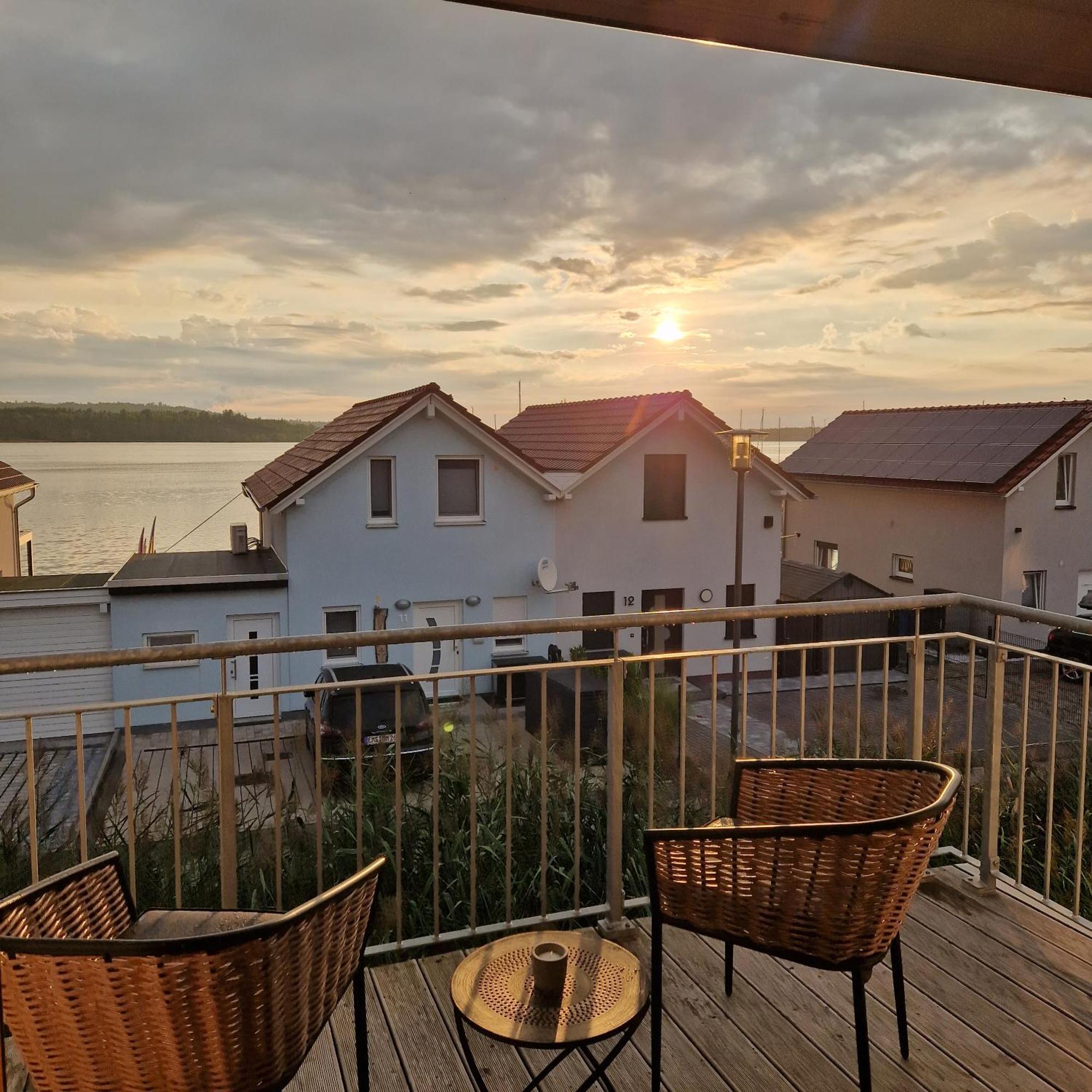 Ferienhaus Seezeit Direkt Am Geiseltalsee Mit Sauna Villa Mucheln Buitenkant foto