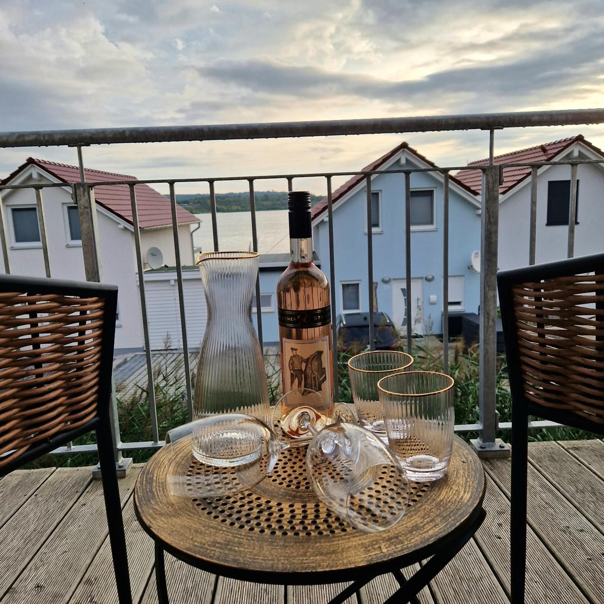 Ferienhaus Seezeit Direkt Am Geiseltalsee Mit Sauna Villa Mucheln Buitenkant foto